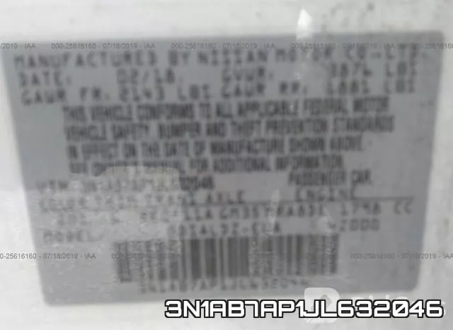 3N1AB7AP1JL632046 фото 10