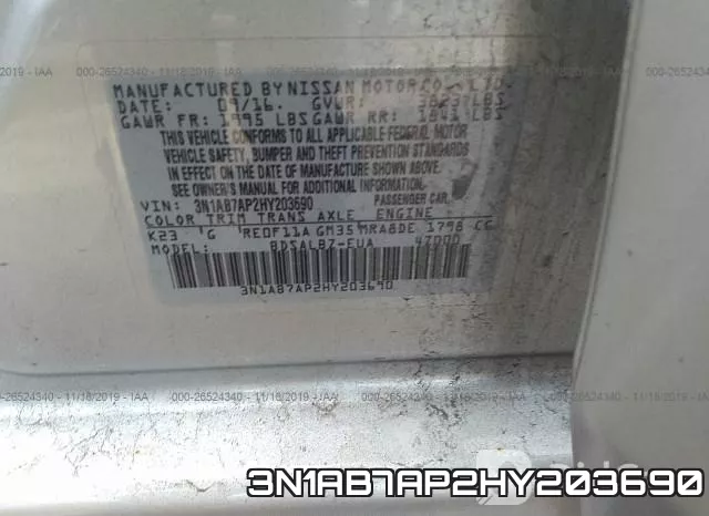 3N1AB7AP2HY203690 фото 10