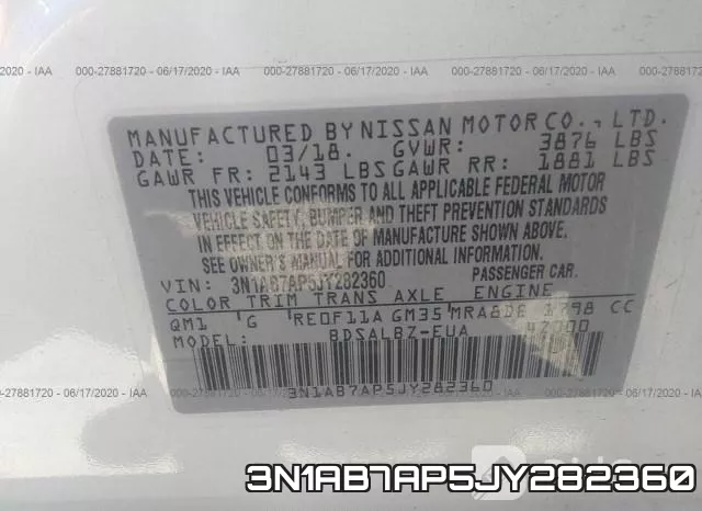 3N1AB7AP5JY282360 фото 10