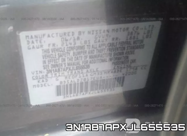 3N1AB7APXJL655535 фото 10