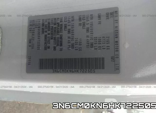 3N6CM0KN6HK722505 фото 10