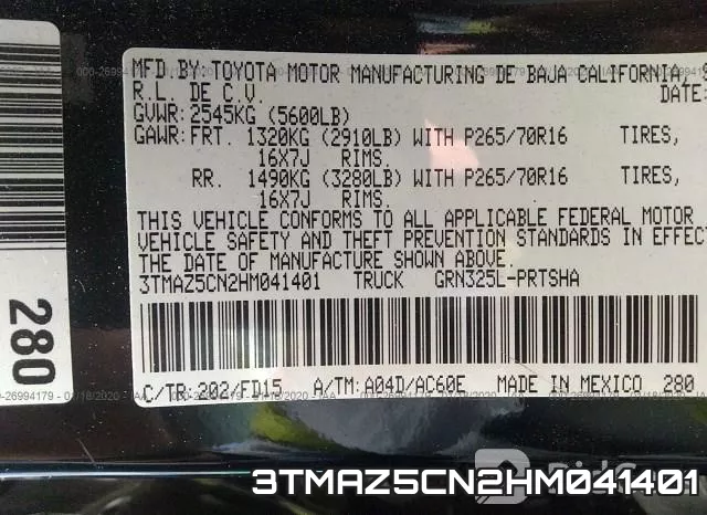 3TMAZ5CN2HM041401 фото 10