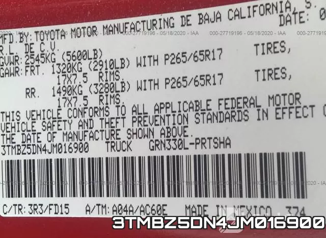 3TMBZ5DN4JM016900 фото 10