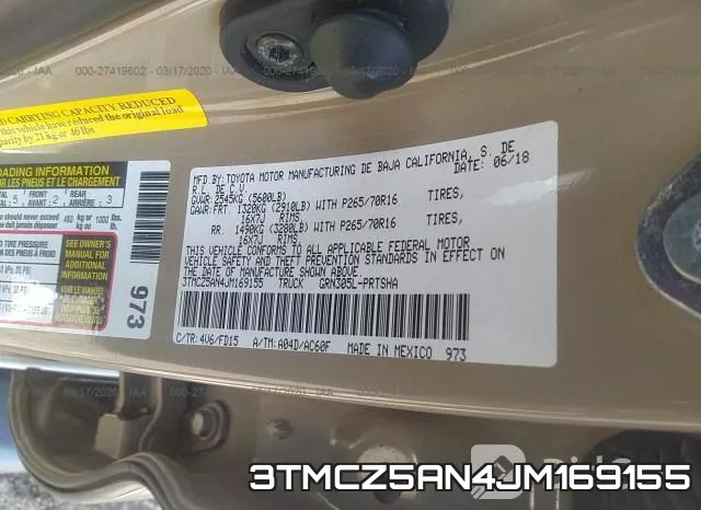 3TMCZ5AN4JM169155 фото 10