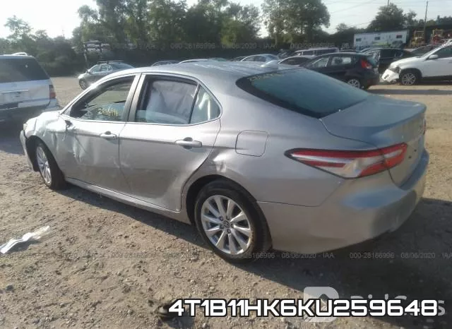 4T1B11HK6KU259648 фото 4
