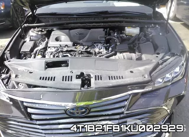 4T1B21FB1KU002929 фото 2
