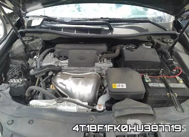 4T1BF1FK0HU387719 фото 2