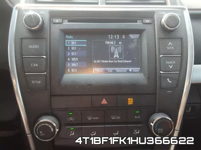 4T1BF1FK1HU366622 фото 10