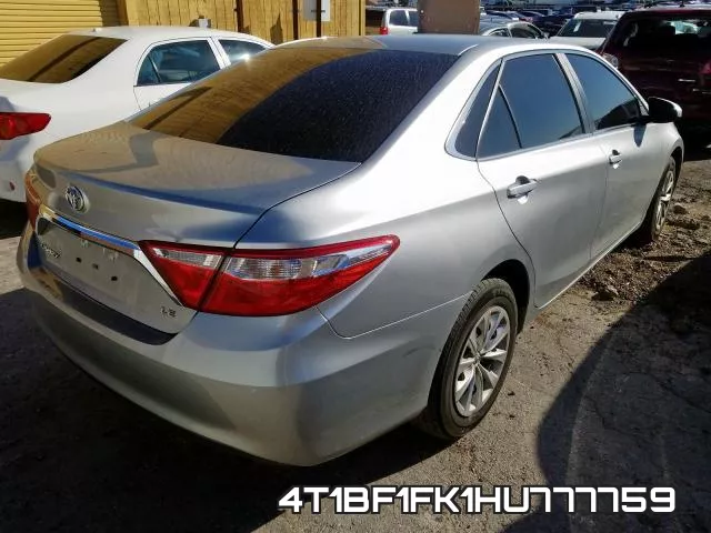 4T1BF1FK1HU777759 фото 5