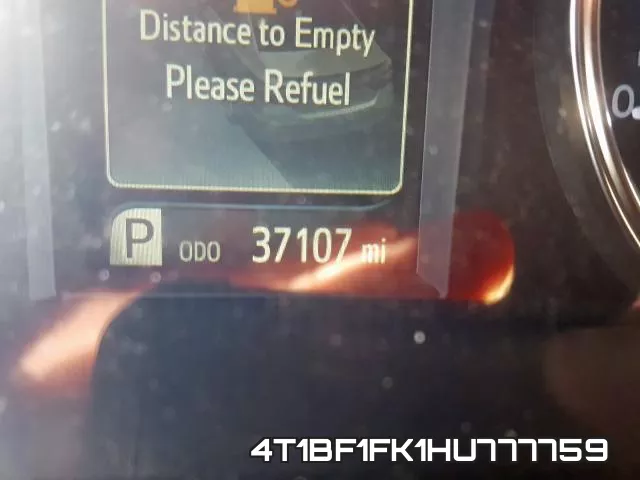 4T1BF1FK1HU777759 фото 9