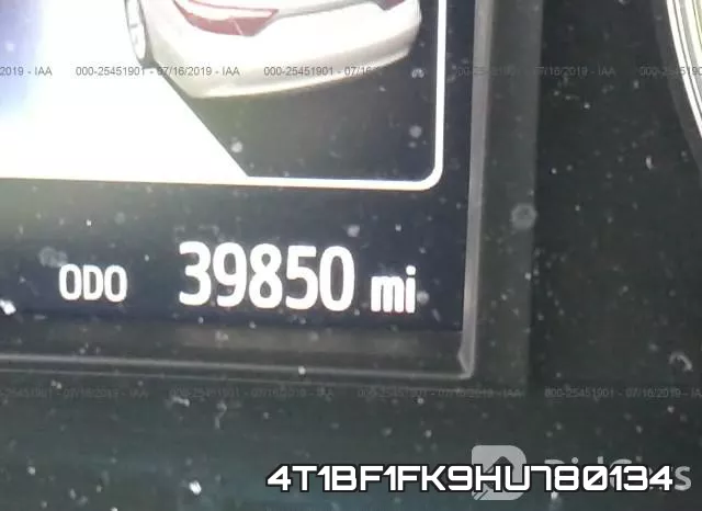 4T1BF1FK9HU780134 фото 8