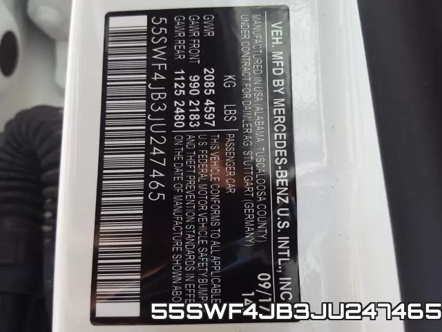 55SWF4JB3JU247465 фото 2