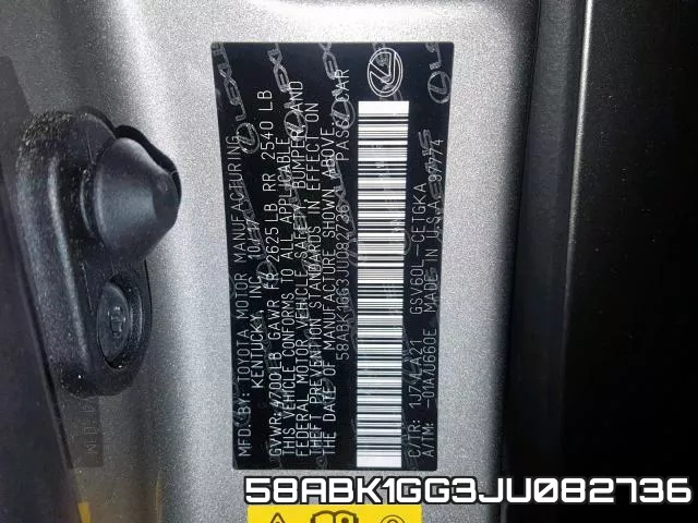 58ABK1GG3JU082736 фото 2