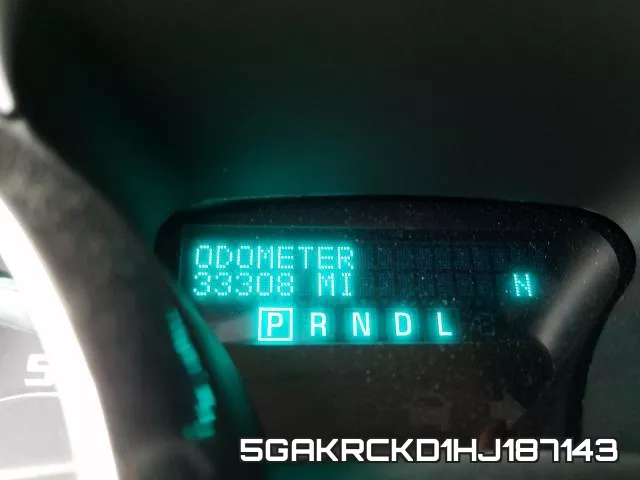 5GAKRCKD1HJ187143 фото 9