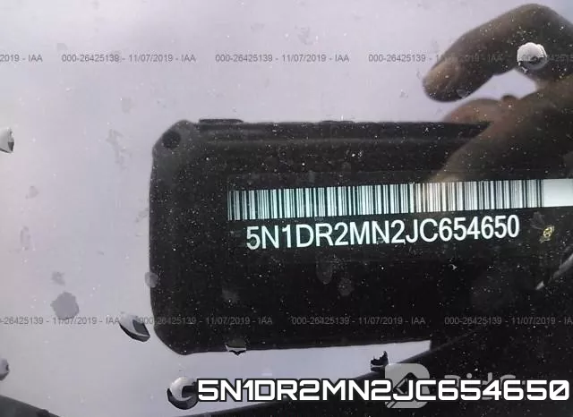5N1DR2MN2JC654650 фото 10