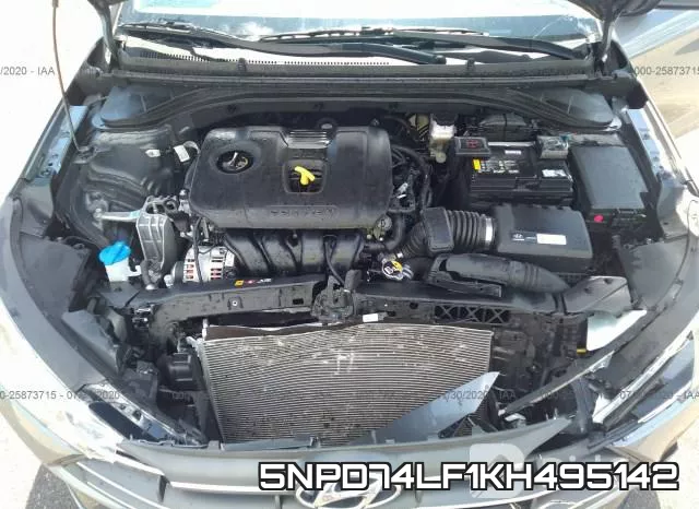 5NPD74LF1KH495142 фото 2