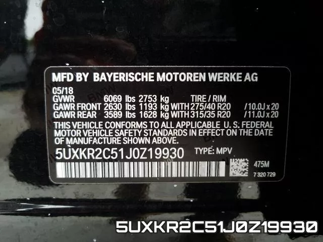 5UXKR2C51J0Z19930 фото 2