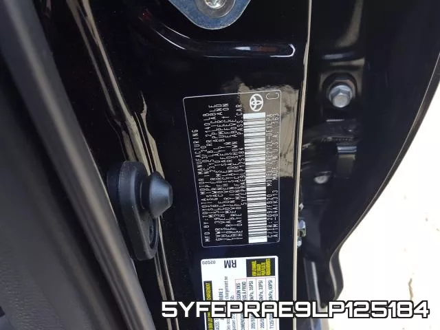 5YFEPRAE9LP125184 фото 2
