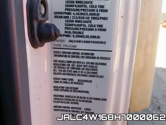 JALC4W168H7000062 фото 2