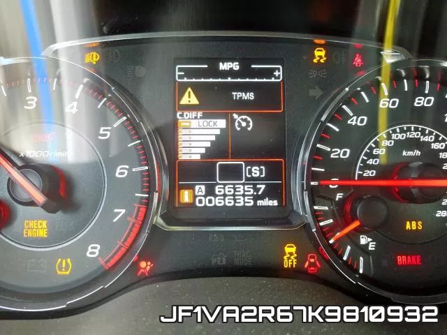 JF1VA2R67K9810932 фото 9
