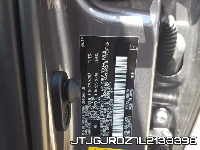 JTJGJRDZ7L2133398 фото 2