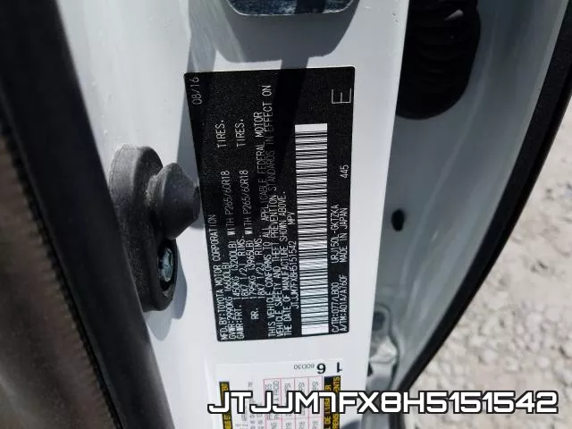 JTJJM7FX8H5151542 фото 2