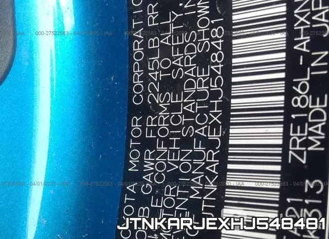 JTNKARJEXHJ548481 фото 10