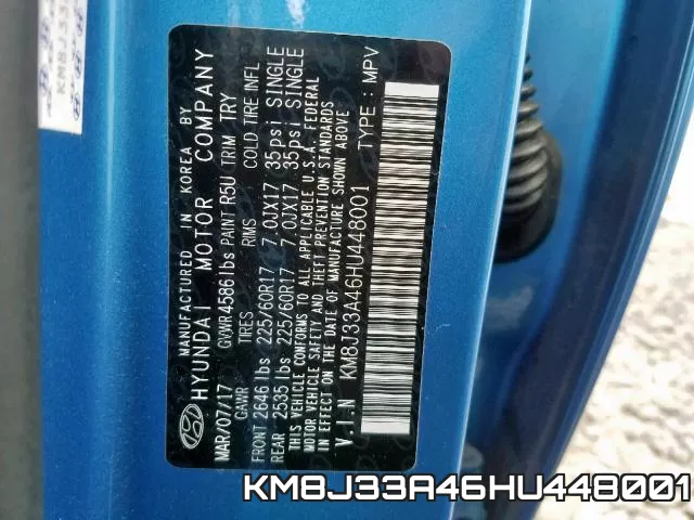 KM8J33A46HU448001 фото 2