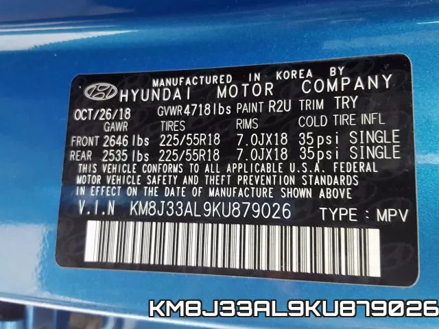KM8J33AL9KU879026 фото 2