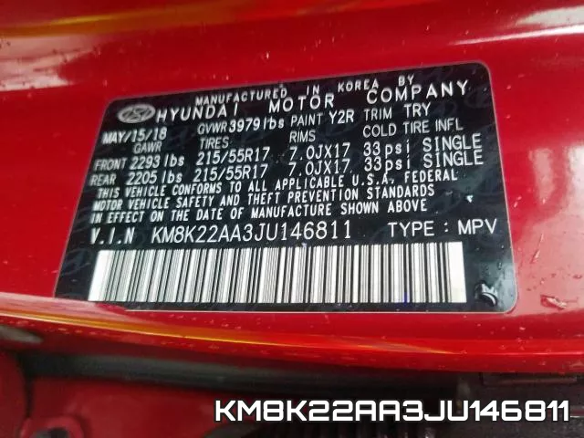 KM8K22AA3JU146811 фото 2