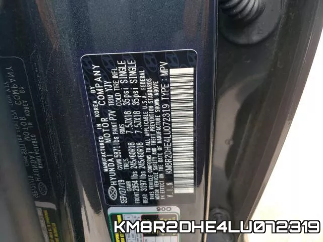 KM8R2DHE4LU072319 фото 2
