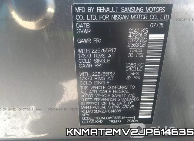 KNMAT2MV2JP614635 фото 10