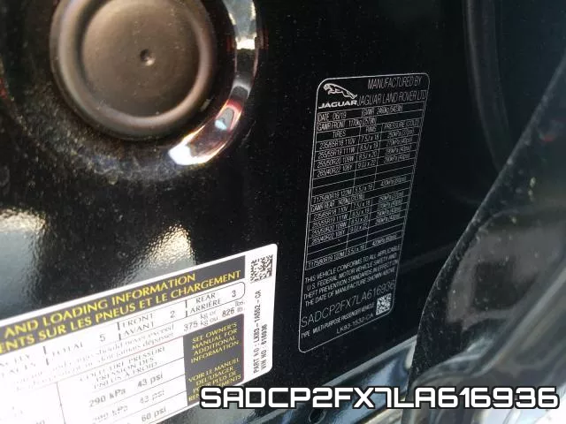 SADCP2FX7LA616936 фото 2