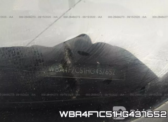 WBA4F7C51HG437652 фото 10