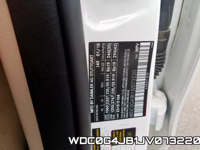 WDC0G4JB1JV073220 фото 2