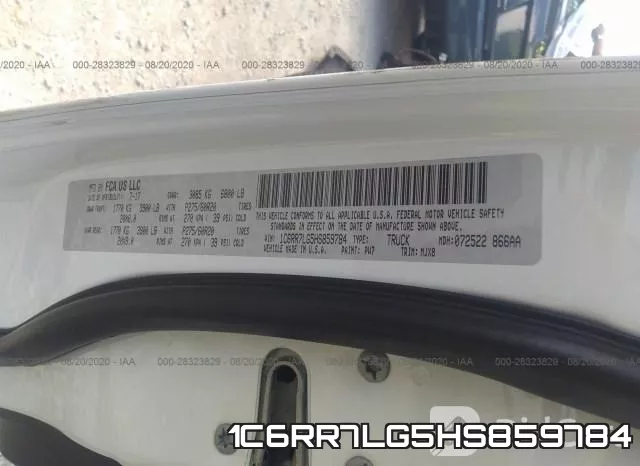 1C6RR7LG5HS859784 фото 10