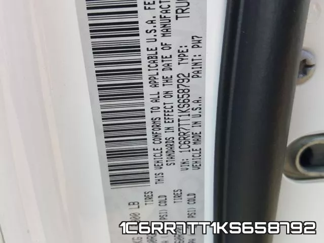 1C6RR7TT1KS658792 фото 2