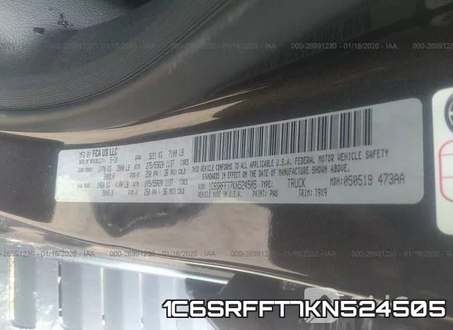 1C6SRFFT7KN524505 фото 10
