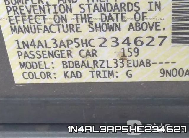 1N4AL3AP5HC234627 фото 10