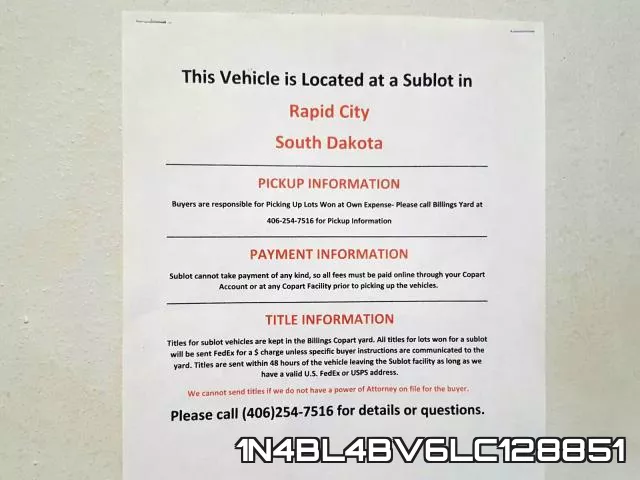 1N4BL4BV6LC128851 фото 10