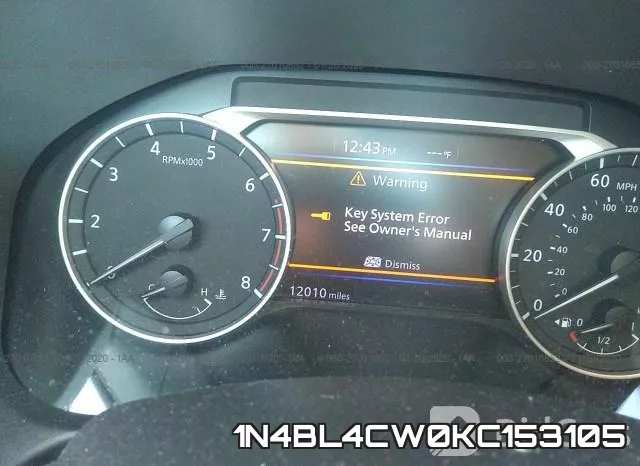 1N4BL4CW0KC153105 фото 8