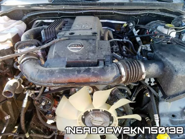 1N6AD0CW2KN750138 фото 8