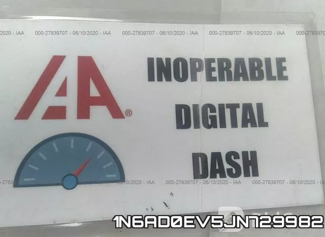 1N6AD0EV5JN729982 фото 8
