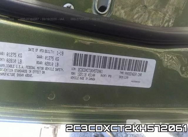 2C3CDXCT2KH572061 фото 10