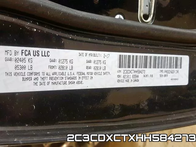 2C3CDXCTXHH584273 фото 2
