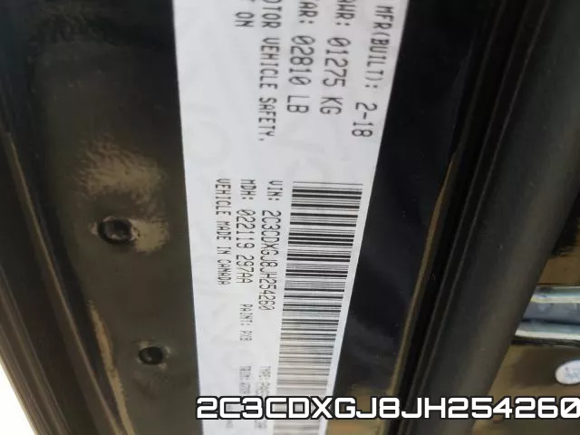 2C3CDXGJ8JH254260 фото 2