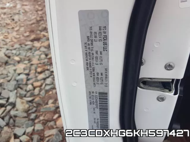 2C3CDXHG6KH597427 фото 2