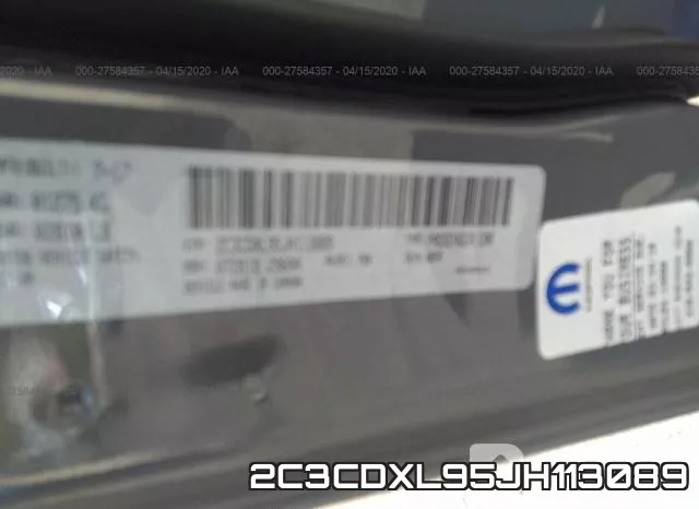 2C3CDXL95JH113089 фото 10
