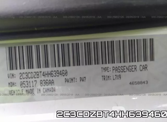 2C3CDZBT4HH639460 фото 10