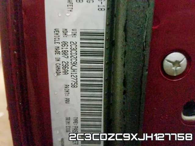 2C3CDZC9XJH127758 фото 2